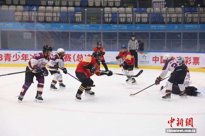 全国3对3青少年冰球总决赛在哈尔滨开幕，展现创